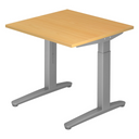 XTRA XB 8 SS | 80x80 | Schreibtisch höhenverstellbar - buerostuhl24