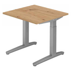 XTRA XB 8 SS | 80x80 | Schreibtisch höhenverstellbar - buerostuhl24
