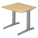 XTRA XB 8 SS | 80x80 | Schreibtisch höhenverstellbar - buerostuhl24