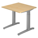 XTRA XB 8 SS | 80x80 | Schreibtisch höhenverstellbar - buerostuhl24