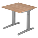 XTRA XB 8 SS | 80x80 | Schreibtisch höhenverstellbar - buerostuhl24