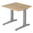 XTRA XB 8 SS | 80x80 | Schreibtisch höhenverstellbar - buerostuhl24