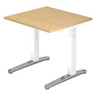 XTRA XB 8 WC | 80x80 | Schreibtisch höhenverstellbar - buerostuhl24