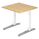 XTRA XB 8 WC | 80x80 | Schreibtisch höhenverstellbar - buerostuhl24