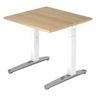 XTRA XB 8 WC | 80x80 | Schreibtisch höhenverstellbar - buerostuhl24