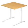 XTRA XB 8 WW | 80x80 | Schreibtisch höhenverstellbar - buerostuhl24