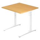 XTRA XB 8 WW | 80x80 | Schreibtisch höhenverstellbar - buerostuhl24