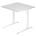 XTRA XB 8 WW | 80x80 | Schreibtisch höhenverstellbar - buerostuhl24