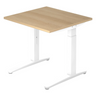 XTRA XB 8 WW | 80x80 | Schreibtisch höhenverstellbar - buerostuhl24