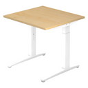 XTRA XB 8 WW | 80x80 | Schreibtisch höhenverstellbar - buerostuhl24