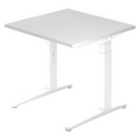 XTRA XB 8 WW | 80x80 | Schreibtisch höhenverstellbar - buerostuhl24